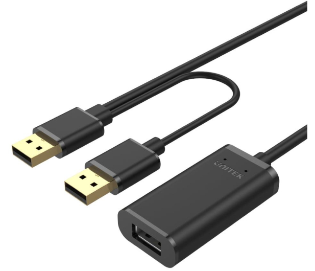 Unitek Wzmacniacz sygnału USB 2.0 (10m) - 383174 - zdjęcie 2